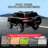 Electric Kids Ride on Police Car SUV, 2 Seater Truck 12V Licensed Toyota Land Cruiser with Remote Control, 2 Motors Battery Operated 3 Speeds - 2 of 4