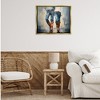 Stupell Industries Cowboy & Cowgirl Couple Black Framed Floater Canvas Wall Art - 2 of 4