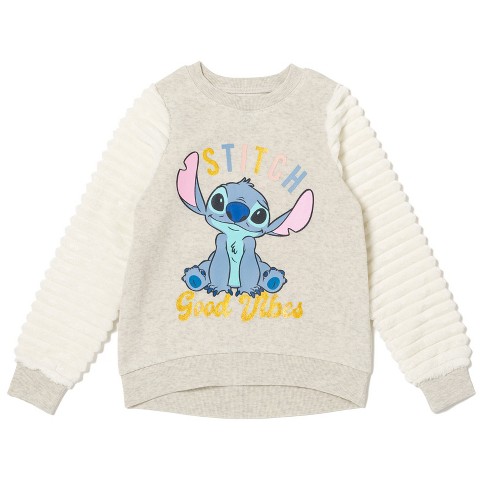 Sweat en molleton print Stitch Disney pour fille