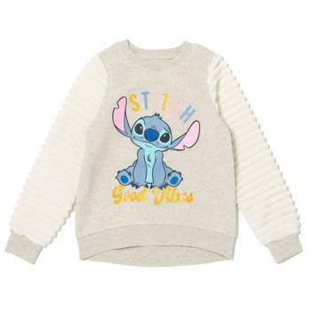 Disney Lilo & Stitch Encanto Minnie Mouse Stitch Isabela Mirabel Girls Fleece Fur Sweatshirt Toddler