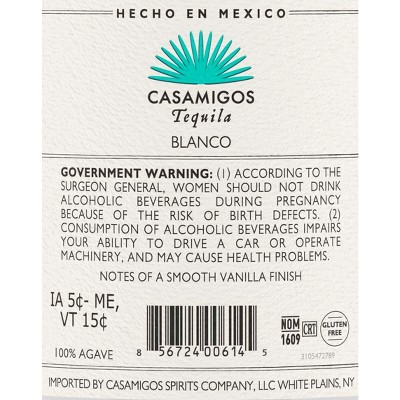 Casamigos Blanco Tequila - 1.75L Bottle