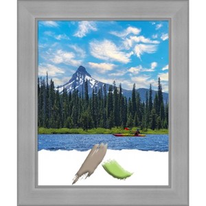 Amanti Art Vista Brushed Nickel Picture Frame - 1 of 4