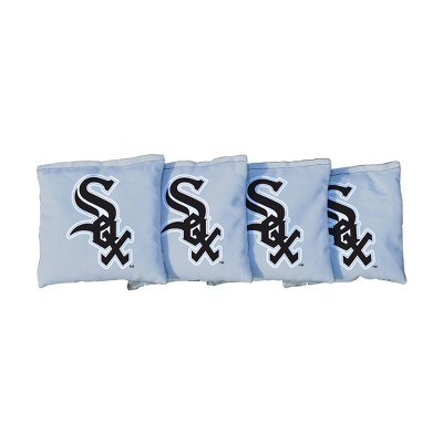 Mlb Chicago White Sox Corn-filled Cornhole Bags Black - 4pk : Target