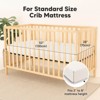 KeaBabies Isla Waterproof Crib Sheets for Boys, Girls, 2pk Baby Fitted Crib Sheet, Waterproof Crib Mattress Protector Sheets - 2 of 4