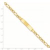 Black Bow Jewelry 14k Yellow Gold I.D. Bracelet with Lobster Clasp, 7 Inch - 4 of 4