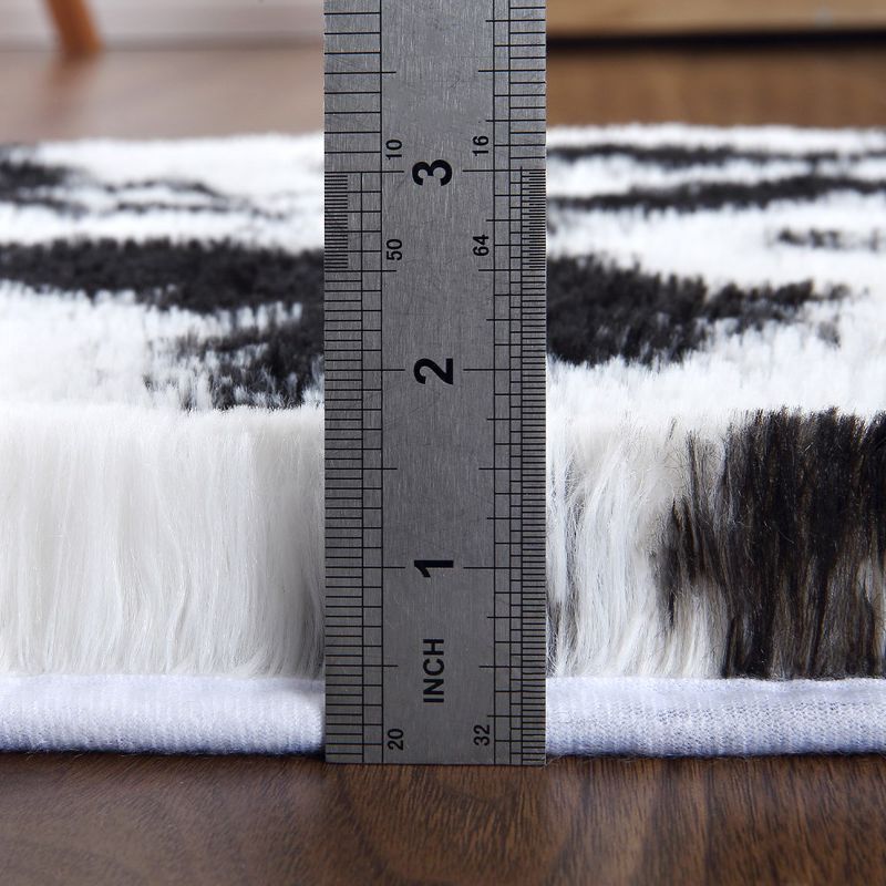 Area Rug Shaggy Rug Carpet for Living Room, Bedroom Dining Room Rug and Kitchen Office Nursery Non-Slip Plush Rug,, 5 of 9