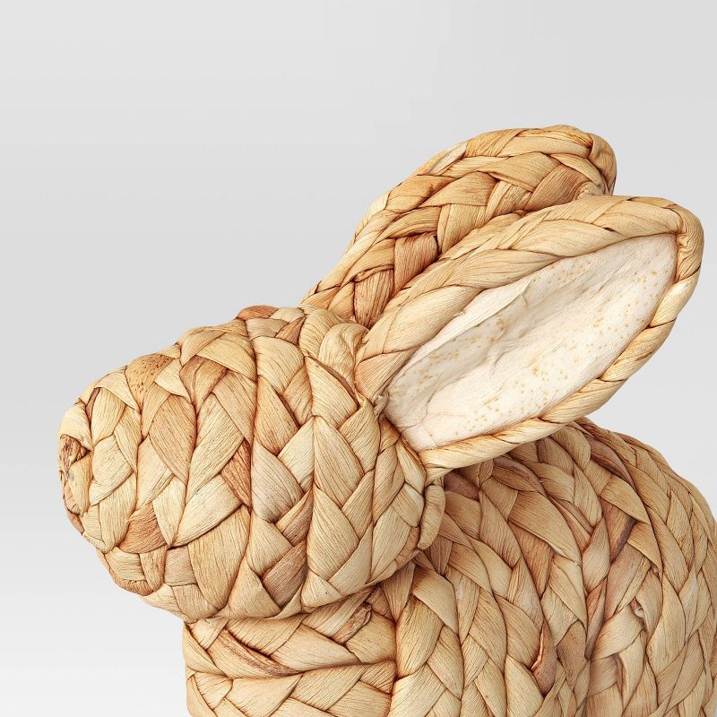 Small Decorative Woven Bunny Tan - Threshold&#8482;, 4 of 8