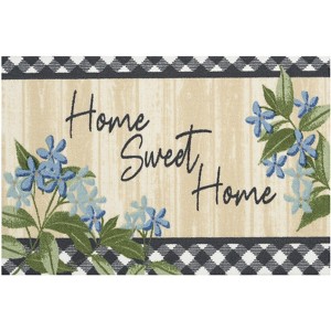 Nourison Sweet Home Spring Flowers 2' x 3' Multicolor Everyday Accent Rug - 1 of 1
