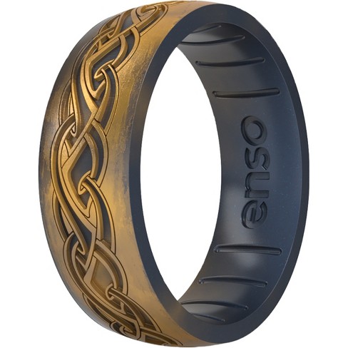 Enso Rings Lord of The Rings Classic Silicone Ring - 13 - Elven Weave