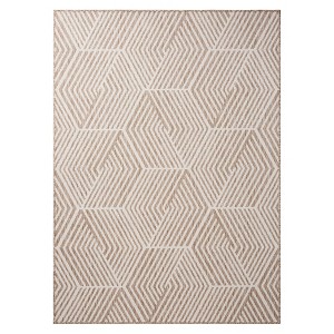 NICOLE MILLER NEW YORK Patio Country Ombre Geo Indoor Outdoor Area Rug - 1 of 4