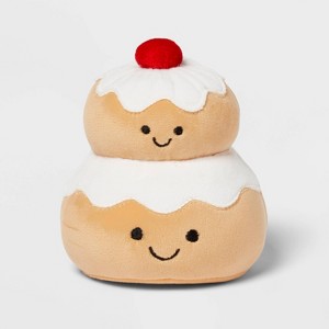 Hanukkah Indoor Donut Fabric Stuffed Plush Figurine - Spritz™ - 1 of 3