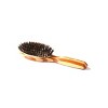 Bass Brushes Shine & Condition Hair Brush with 100% Premium Natural Bristle FIRM Pure Bamboo Handle Small Oval - 3 of 4