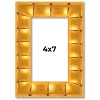 PosterPalooza | 4x7 Bamboo Picture Frame, UV Acrylic, 4 Finishes - Brown, Black, Gold, and Natural - 2 of 4