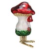 Old World Christmas 4.0 Inch Clip On Mushroom Ornament Red Cap Good Fortune Fungi Tree Ornaments - image 3 of 3