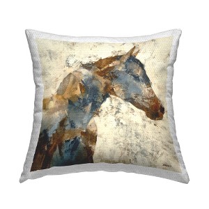 Stupell Industries Abstract Farm Horse Portrait, 18 x 18 - 1 of 3