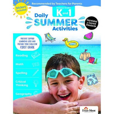 Daily Summer Activities - by  Evan-Moor Educational Publishers (Paperback)