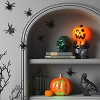 9" Lit Pumpkin Boo with Timer Full Blow Mold and No Cutout Halloween Decorative Prop - Hyde and EEK! Boutique™ - 2 of 3