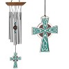 Woodstock Windchimes Woodstock Celtic Chime Cross, Wind Chimes For Outside, Wind Chimes For Garden, Patio, and Outdoor Decor, 17"L - 3 of 4