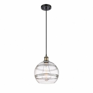 Rochester - 1 Light Cord Hung Mini Pendant In Industrial Style-11.63 Inches Tall and 10 Inches Wide - 1 of 1