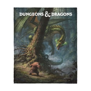 Hasbro Dungeons & Dragons Silk Touch Throw Blanket 50x60 Inches - 1 of 4