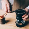 Hario "Skerton Pro" Ceramic Manual Coffee Grinder, Black & V60 Paper Coffee Filters, Size 02, Natural, 200 Count - 2 of 4