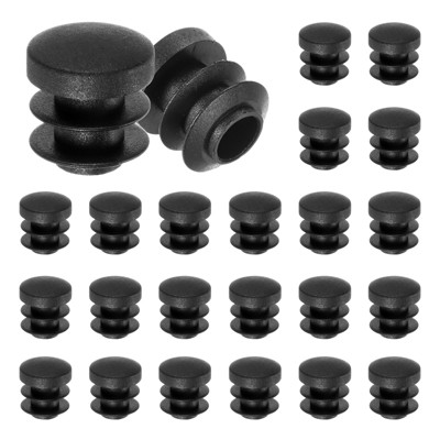 Unique Bargains Durable Plastic Multipurpose Use Mechanical Fasteners 30 Pcs Black