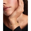 Molenia Gold Pearl Bracelet for Women, 925 Sterling Silver CZ Bracelet, Wedding Bracelets for Brides, Bridesmaid Jewelry Gift for Girl, Bridal, Mom - 4 of 4