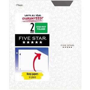 Five Star 2 Pocket Plastic Folder - 1 of 4