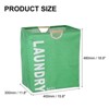 Unique Bargains Collapsible Fabric Cotton Polyester Mesh Laundry Hamper - 2 of 4