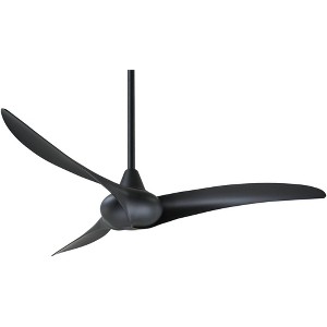 52" Minka Aire Modern 3 Blade Indoor Ceiling Fan with Remote Control Coal for Living Room Kitchen Bedroom Family Dining House Home - 1 of 4