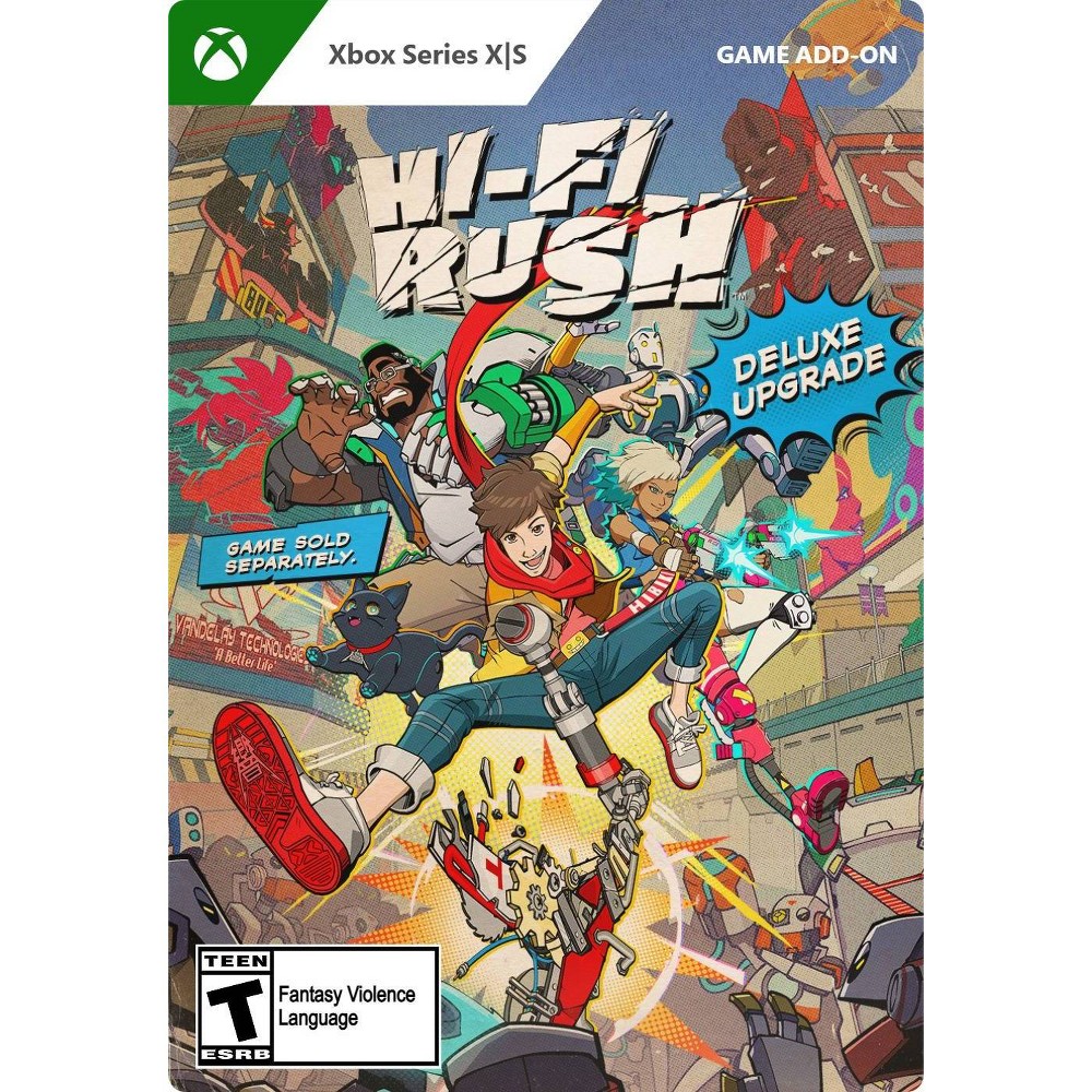 Photos - Game Microsoft Hi-Fi RUSH: Deluxe Edition Upgrade - Xbox Series X|S  (Digital)