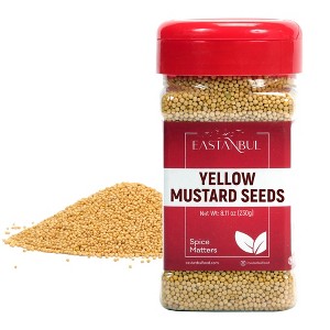 Eastanbul Yellow Mustard Seeds, Mustard Seed, Mustard Seeds Whole, 8.11oz - 1 of 4
