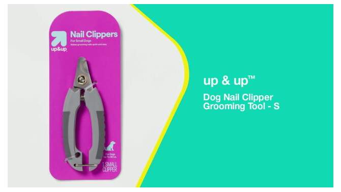 Dog Nail Clipper Grooming Tool - S - up &#38; up&#8482;, 2 of 5, play video
