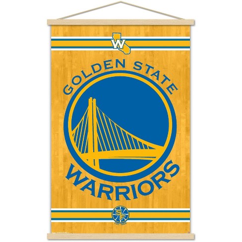 Trends International Nba Golden State Warriors - Logo 14 Magnetic ...