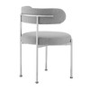 Modway Albie Fabric Dining Chairs - Set of 2 - 4 of 4