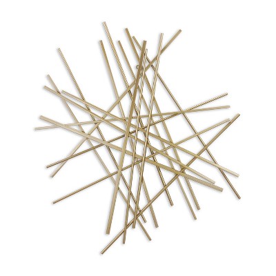 Cheung's Avalon Large Abstract Wall Decor Gold