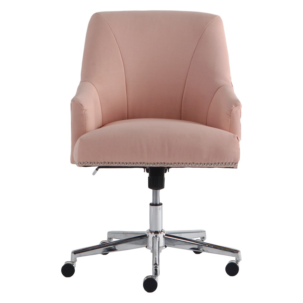 Style Leighton Home Office Chair Party Blush Pink - Serta, Blushing