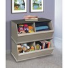 Badger Basket Two Bin Stackable Storage Cubby - image 3 of 4