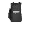 Port Authority Classic Hybrid Backpack with Faux Leather Trim - 3 of 4