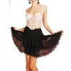 Women's Frankie Crochet Skirt - OLIVACEOUS - 4 of 4