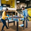 Infans 37 Inches Foosball Table with Removable Legs, 2 Balls and 2 Manual Scorers - 3 of 4