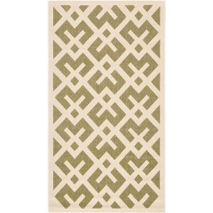 Courtyard CY6915 UV & Stain Resistant Non-Shedding Power Loomed Indoor/Outdoor Rugs - Safavieh - 1 of 3