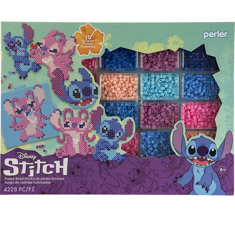 Perler Fused Bead Kit-Disney's Stitch, 1 of 9