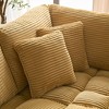 CAVINAS 4/5/6-Seater Modular Sectional Sofa,Cloud Couch Sectional,Conversible Sleeper Sofa for Living Room,3 Throw Pillows - 4 of 4