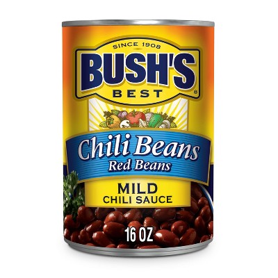 Bush's Red Beans in Mild Chili Sauce - 16oz