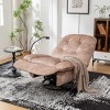 NicBex Recliner Chair Swivel Gliding Chair Rocking Chair Reading Chair Sofa Chair with Mobile Phone Holder for Living Room, Reading Room - 3 of 4