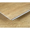 Home Aesthetics 21 SqFt Brown Oak Wood Grain Interlocking Vinyl Floor Planks 36"X6" 14pcs - 2 of 4