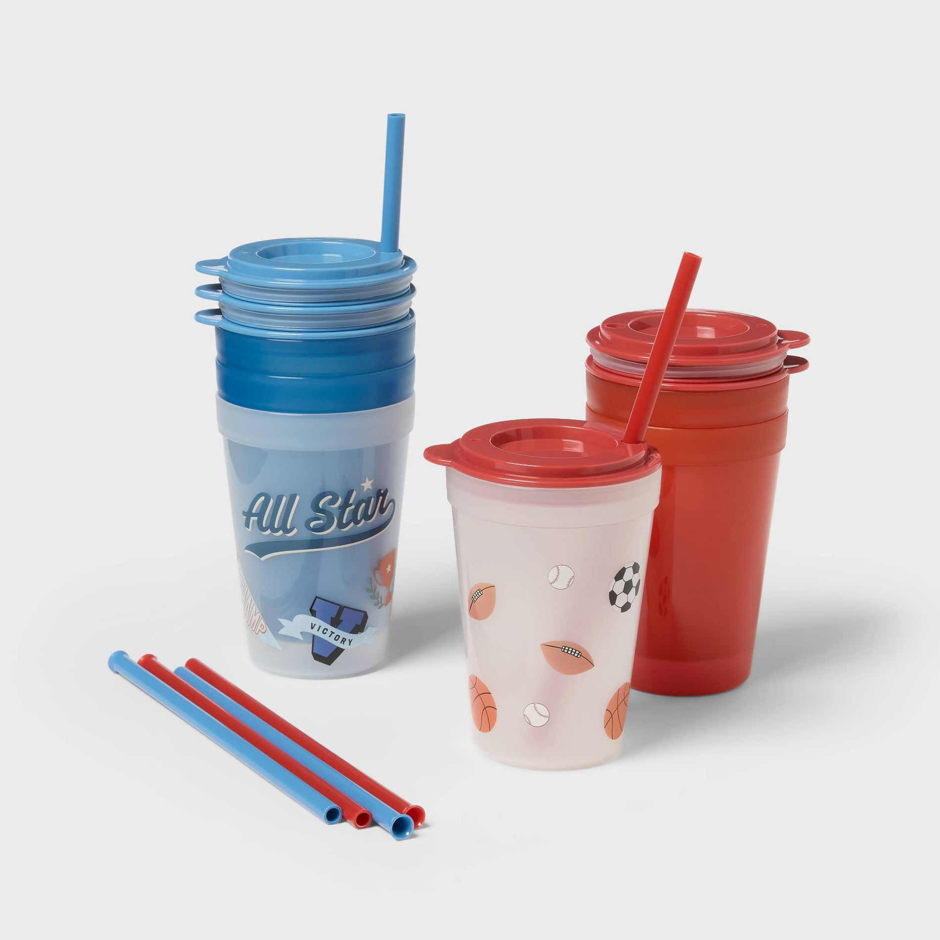 18pc Older Boys' Assorted Tumbler Set - Pillowfort™