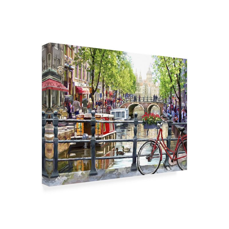 "Amsterdam Landscape" Outdoor Canvas, 2 of 8