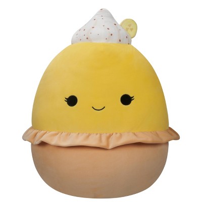 Squishmallows 16&#34; Edwin - Lemon Meringue Pie Large Plush